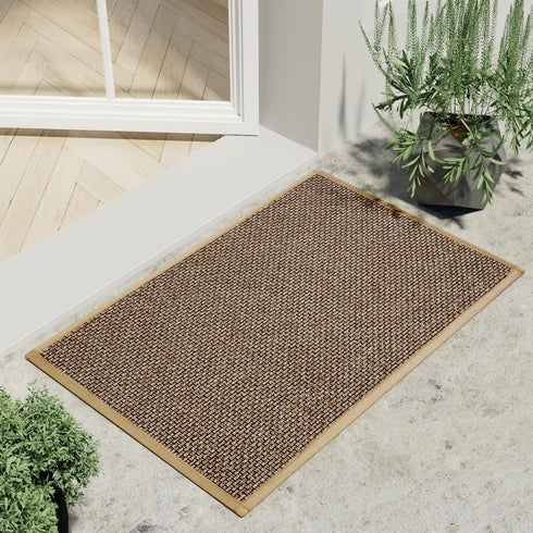 Kitchen Rug, Rubber Non Slip Washable Runner Mat, Absorbent Floor Mats for Sink, Laundry, Entryway