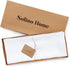 Solino Home Linen White Table Runner 36 Inches - 100% Pure Linen Small Runner for Dresser & Coffee Tables