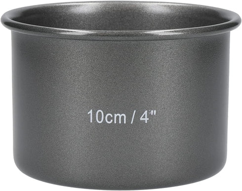10 cm Deep Cake Tin MasterClass KCMCHB30 with PFOA Non Stick and Loose Bottom, Grey