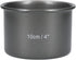 10 cm Deep Cake Tin MasterClass KCMCHB30 with PFOA Non Stick and Loose Bottom, Grey