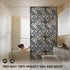 DKTIE Static Cling Decorative Window Film, Non-Adhesive Privacy Film with Installation Tools, 17.7 x 78.7 Inch