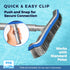 440 18-inch Heavy Duty Pool Brush - Extra-Wide Metal Brush Head with Stainless Steel Wire Bristles & Curved Edges