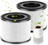 AP-S0610L Replacement Filter, 2 Pack, Compatible with MOOKA AP-S0610L Air Purifier, H13 True HEPA