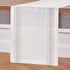 60 Inches 100% Country 14 60 Inch Summer, Solino Home Linen Striped Table Runner - Pure Linen White Stripe Small Table