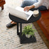 Hosfais Small Side Table End Table, C-Shaped Wood Coffee Table TV Tray for Eating Couch Tables for Small Space, Living