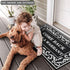 Welcome Mat, Outdoor Indoor Non-Slip Rubber Backing, Funny Come Back with A Warrant Door Mat