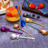 DEAYOU 14 Pieces Guitar Coffee Spoons, 18/10 Stainless Steel Small Spoon, 4.7 Inch Creative Spoons