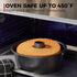 HONGBAKE Angel Food Cake Pan with Removable Bottom, 10 Inch Tube Pan, Nonstick Pound Cake Pans