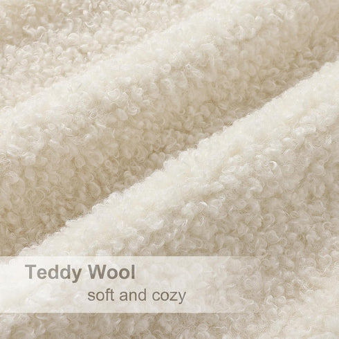 Pack 2 18x18 Inch, decorUhome of Throw Pillow Covers Faux Fur Decorative Sherpa Pillow Covers Fuzzy Accent Soft