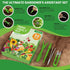 55 Pack 39,000+ (55 Vegetable Seeds Variety - Heirloom Seeds for Planting Vegetables and Fruits, Non-GMO Garden Seeds