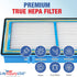 LifeSupplyUSA True HEPA Filter Replacement for Holmes HAPF30AT Aer1 Air Purifier