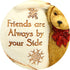 Pavilion Gift Company 5 Inch Collectible BirchHearts Snowman Figurine, "Friends are Always by Your Side"