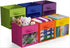 Sorbus 11 Inch Storage Bins with Clear Window - 6 Foldable Baskets