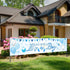 It's a Boy Banner for Baby Shower - Large Blue Fabric Sign Backdrop Birthday Party Decoration Supplies