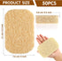 CHENGU Cleaning(Beige,50 Soap Savers Pads Draining Lift Pad Bar Dish Soap Saver Holder Accessories Draining Mat
