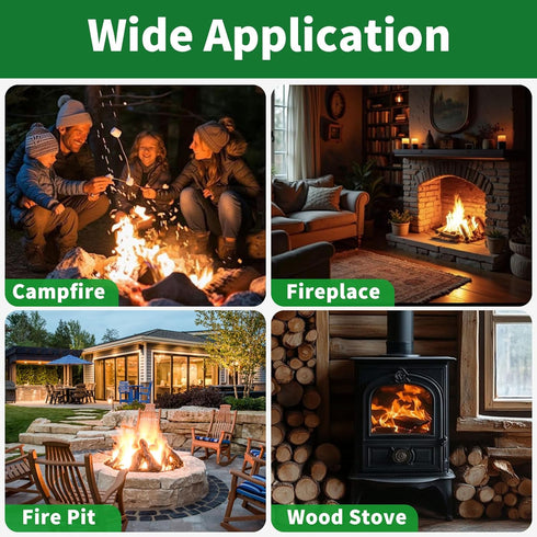 AMAGABELI GARDEN & HOME 26" Long Firewood Tongs, Heavy Duty Log Grabber for Fireplace & Fire Pit