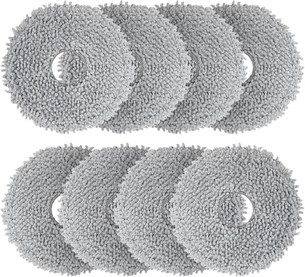 Microfiber Vacuum Mop Cloth Pads for Roborock Q Revo & Qrevo MaxV Robot Vacuum, Reusable & Washable Replacement Parts