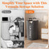 Lifewit 120L 2-Pack Large Laundry Basket, Collapsible Hamper, Waterproof, Grey
