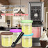 Replacement for Ninja Creami Deluxe Pints and Lids Set - Compatible with NC501 NC500 Series Deluxe Ice Cream Maker
