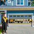 2025 Graduation Decorations - Gold Class of 2025 Banner and Yard Signs for Graduate Party Supplies
