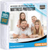 Crib Size Mattress Protector Waterproof, Premium 200 GSM Terry Mattress Cover, Soft