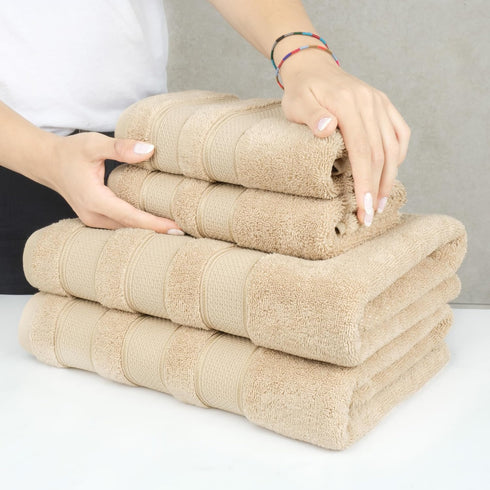 Set, 100% 600 6 2 2 2 American Soft Linen Salem Turkish Bath Towel Cotton GSM Piece Towels for Bathroom, Bath Towels