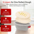 Set Levain Sourdough Bread Proofing Basket Banneton Bread Proofing Basket Oval & Round with Liners and Covers, Cotton