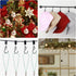 Viklluyr 50 Pack Christmas Light Clips Hanging Hooks - Outdoor String Light Clips - Heavy Duty Metal Camper Awning