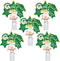 Green and Gold Graduation Decorations Set (24 Pieces) - Class of 2025 Table Decor, Congrats Grad Party Supplies
