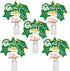Green and Gold Graduation Decorations Set (24 Pieces) - Class of 2025 Table Decor, Congrats Grad Party Supplies