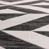 Unique Loom Napa Outdoor Collection Area Rug, Charcoal Gray/Ivory, 2' x 3' 1' Rectangle
