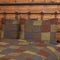 VHC Brands Cedar Green Rustic Bedding Ridge Cotton Patchwork Sham