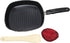 G&D Nonstick Grill Pan, Aluminum Griddle Cookware, Perfect for Meats, Steak, Fish, and Vegetables, 9 x 9 x 1.5 Inch