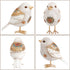 Bird Figuriens for Home Decor Accents,Boho Bird Statue Sculpture for Shelf Decor,Birds Decorations for Home Table