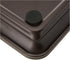 iDesign Decorative Countertop Vanity Tray Organizer, Set of 2, 9.7" x 6.3" x 1", Bronze