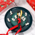 360 60 Pieces Artificial Holly Berries Christmas Winter Fake Berries Bunch Faux Cranberries Bunch on Stems for Table