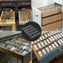 19 x 13 Inches Spice Drawer Organizer, 4 Tier Clear Acrylic Expandable In-Drawer Seasoning Jars Rack, Kitchen Drawer Spice Insert Tray for Cabinet/Countertop by Jadehom