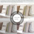 Set 2, Decorative Book Storage Box of Stylish Decorative Books, Linen Faux Book Storage Box for Bookshelf, Coffee