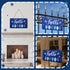 Blulu Hello Winter Door Sign Decoration, Welcome Winter Wall Decor Glove Hanging Sign for Porch Farmhouse Outdoor Home