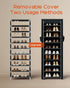 CASAMAYA 10 20 Closet, SRT102B01 Shoe Rack with Covers, Tiers Tall Shoe Rack Organizer, Large Capacity Shoe Shelf