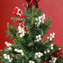 360 60 Pieces Artificial Holly Berries Christmas Winter Fake Berries Bunch Faux Cranberries Bunch on Stems for Table