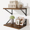 Acovy Deep Floating Shelves,16" Wx10 D Floating Shelves for Wall Set of