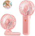 JZCreater Mini Handheld Fan, Portable 15H Cooling Fan, Quiet 4 Speed USB Rechargeable Desk Fan for Travel, Outdoor, Home