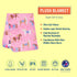 Wildkin Plush Baby Blanket - Soft & Cozy Comfort, Ideal for Toddlers, Travel & Daycare - Horses