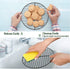 TeamFar 9inch Round Baking Wire Cooling Rack, Stainless Steel Core & Nonstick Coating for Roasting, Grilling, Steaming