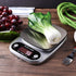 himaly Digital Kitchen Scale, 22lb 10KG/1g Multifunction Electronic Food Scale with Stainless Steel Platform