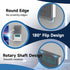 Central AC Thermostat Cover Panel, 4-3/4" AC Wired Controller Panel Protection Cover, Mistake Prevention Cover for AC