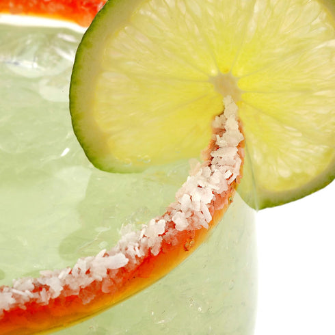 Rimmer The Spice Lab White Traditional Margarita Salt Cocktail Glass - Gluten Free Non-GMO No MSG All Natural Brand