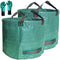 Professional 2-Pack 80 Gallon Big Lawn Garden Bags (D26,H33 inch) Yard Waste