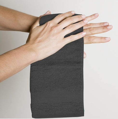 Pack 12 (13" 13") 100% Softolle Premium Wash Cloths of x Ring Spun Cotton | Luxury Washcloths | Ultra Soft Face Towels
